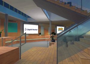 A screen shot of the virtual Lethbridge College campus. A screen shot of the virtual Lethbridge College campus.