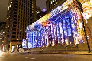 Lets Glow SF Panasonic Projection