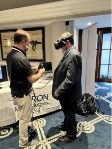 Oberon Technologies VR training at GITEC Oberon Technologies VR training at GITEC