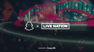 Snap Partners with Live Nation