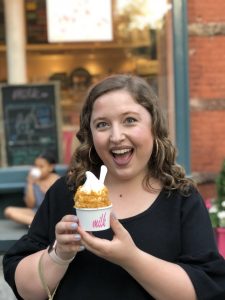 Steph Beckett at Milk Bar