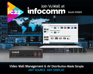 VuWall at InfoComm 2022 booth N1569