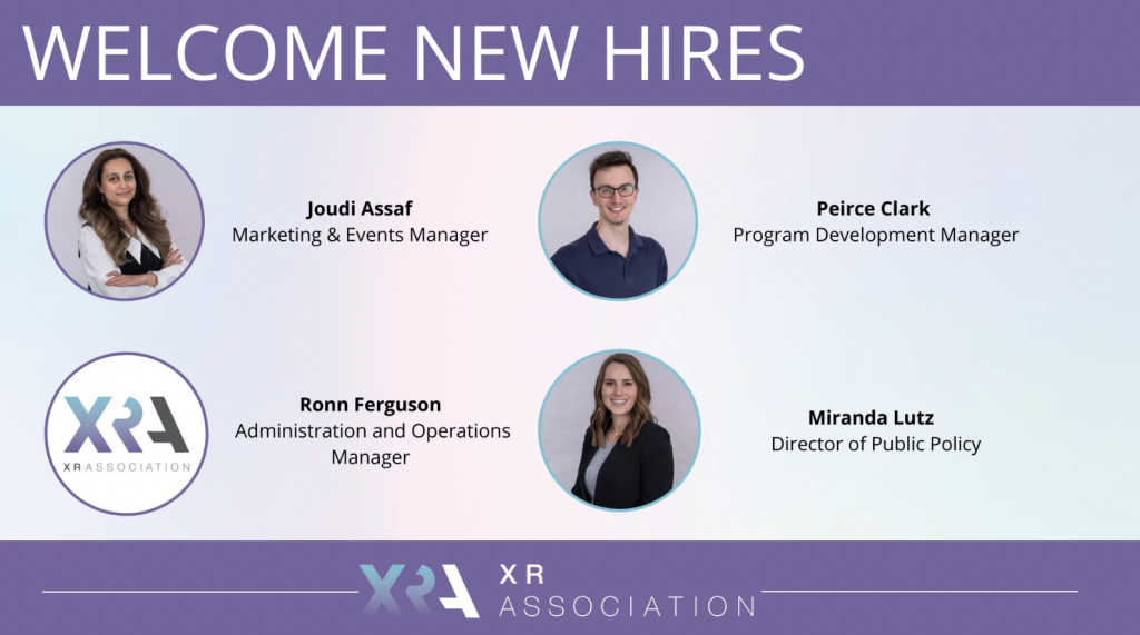 XRA Association new Hires