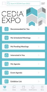 CEDIA Expo 2022 App