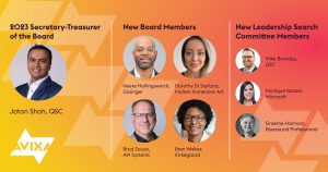 AVIXA New Board Members 2023