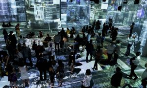 Brooklyns ‘Limitless AI harnesses Hippotizer to immerse visitors in a vast video installation. Image Credit: © ArtsDistrict Brooklyn’s Limitless AI Brooklyns ‘Limitless AI harnesses Hippotizer to immerse visitors in a vast video installation. Image Credit: © ArtsDistrict Brooklyn’s Limitless AI