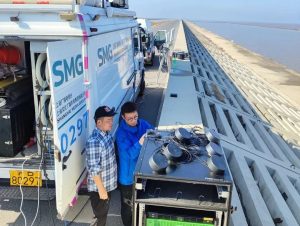 SMG and TVU prepare to live broadcast an ancient ship excavation