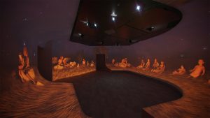 Rockbrook created an immersive experience that enables visitors to travel back in time through CGI animations to what they believe life was like for the settlers 6,000 years ago.
