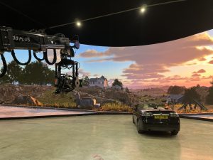 EZTrack camera tracking system in action.