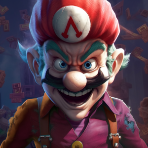 AI turned Mario into a villain.
