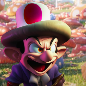 AI turned Toad into a villain.