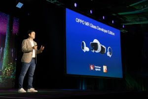 OPPO launches OPPO MR Glass Developer Edition at AWE 2023. OPPO launches OPPO MR Glass Developer Edition at AWE 2023.