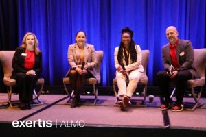 E4 Experience DEI Panel (L to R) Melody Craigmyle, Kim Lonas, Alesia Hendley, and Rob Voorhees