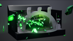 AOIN used Sony's Spatial Reality Display to visualize Encanto at the Hollywood Bowl.