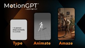 MotionGPT by DeepMotion