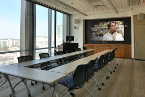 VCU Massey Cancer Center Planar MGP Series video wall 1