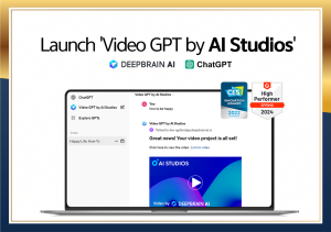 DeepBrain AI Studios Launches in ChatGPT