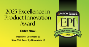NSCA 2025 Excellence in Product Innovation Awards