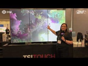 TSI Touch Demos PCAP Tile Video Wall at DSE 2024
